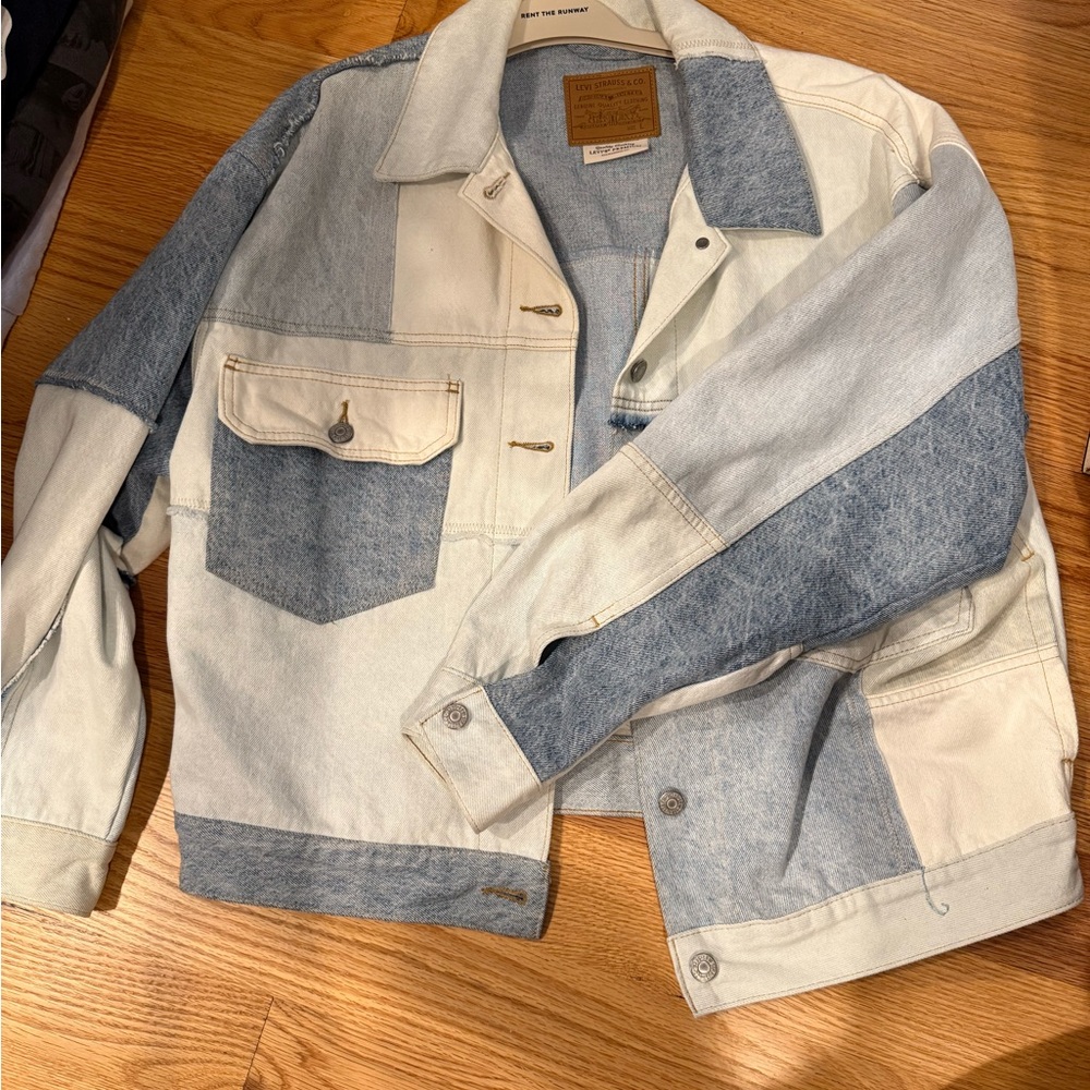 LEVIS 90s PIECED TRUCKER JACKET size Large